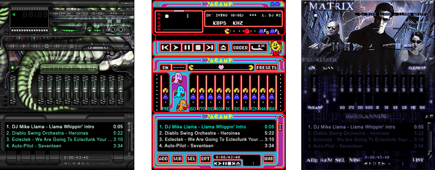 The Winamp Skin Museum Is X-Tremely Gnarly