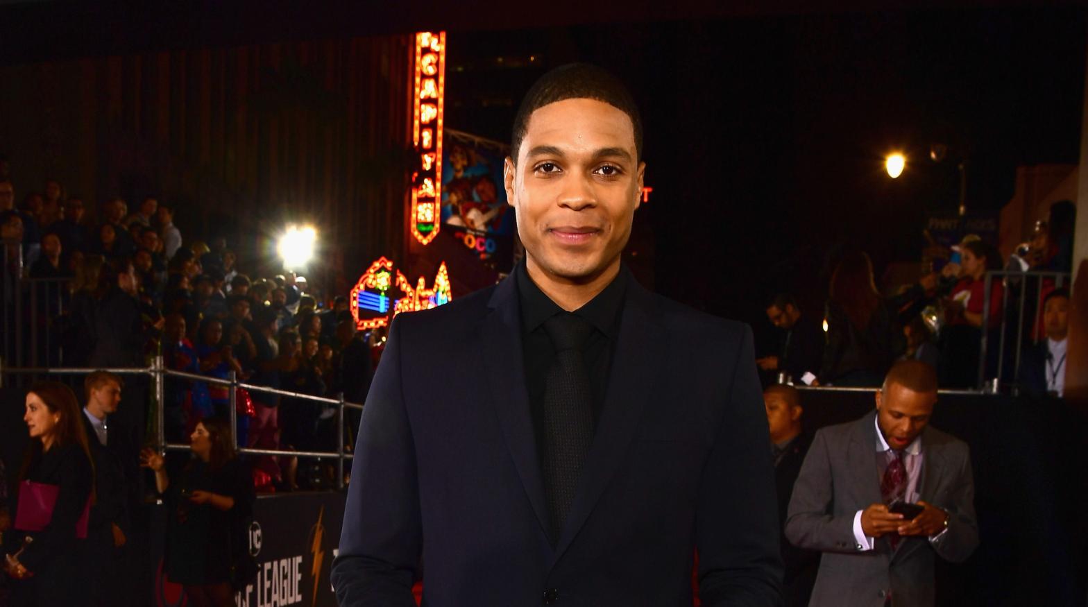 Ray Fisher at the Justice League premiere.  (Photo: Erma McIntyre, Getty Images)