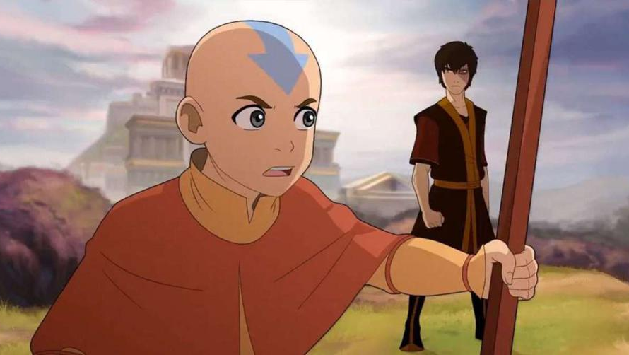 Aang and Zuko.  (Image: Nickelodeon)