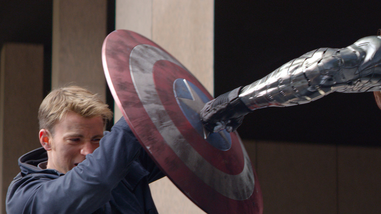 That's a good shield, Cap.  (Image: Marvel Studios)