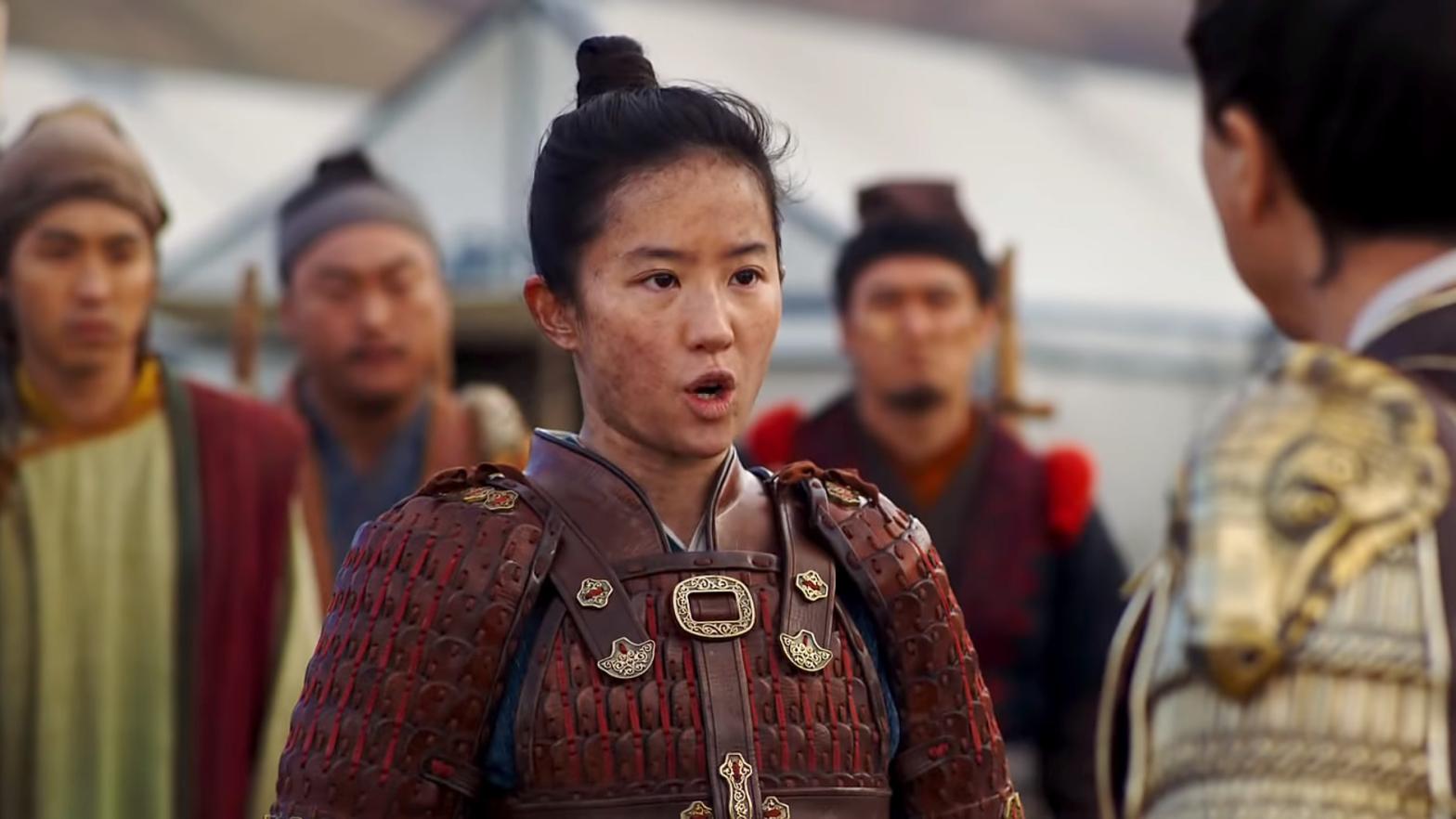Liu Yifei in a scene from Disney's Mulan live-action remake.  (Image: Disney)