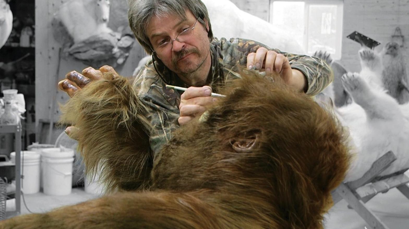 Ken Walker tends to his creation in Big Fur. (Photo: 1091 Media)
