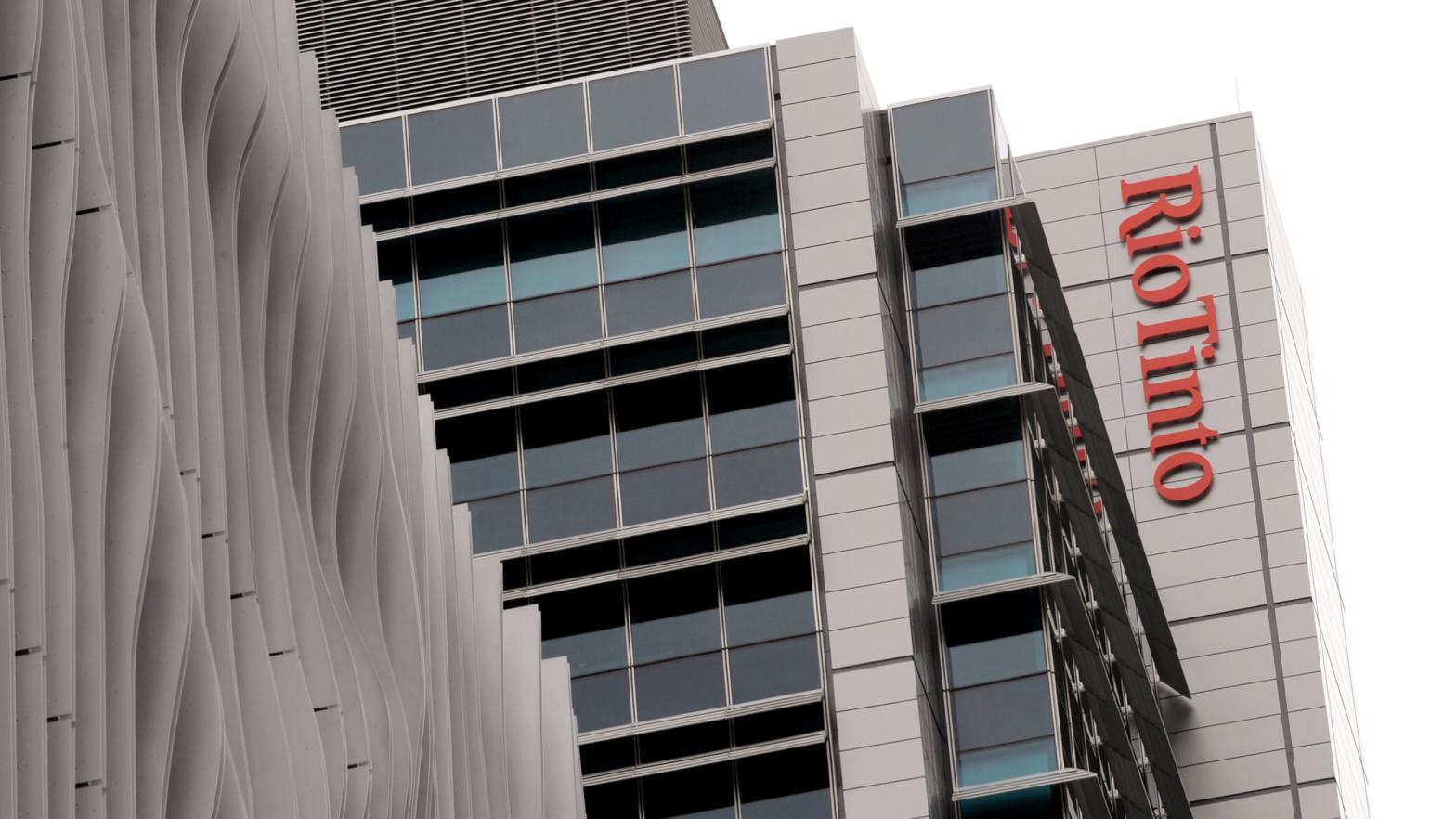 The Rio Tinto building in Brisbane. (Photo: William West/AFP, Getty Images)