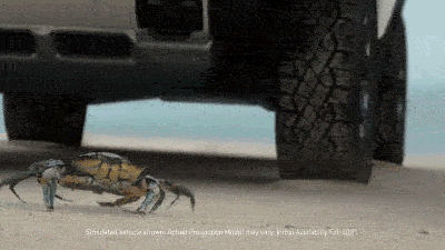 The Electric Hummer’s Crab Walk Is One Of Its Party Tricks