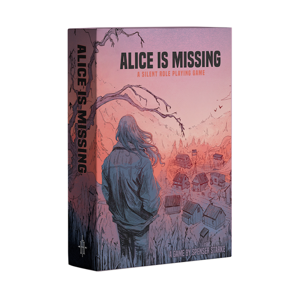 The box cover art for Alice Is Missing. (Image: Renegade Game Studios)