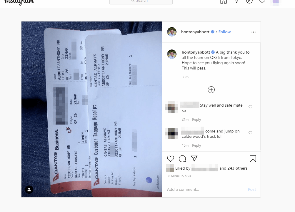 tony abbott passport hack