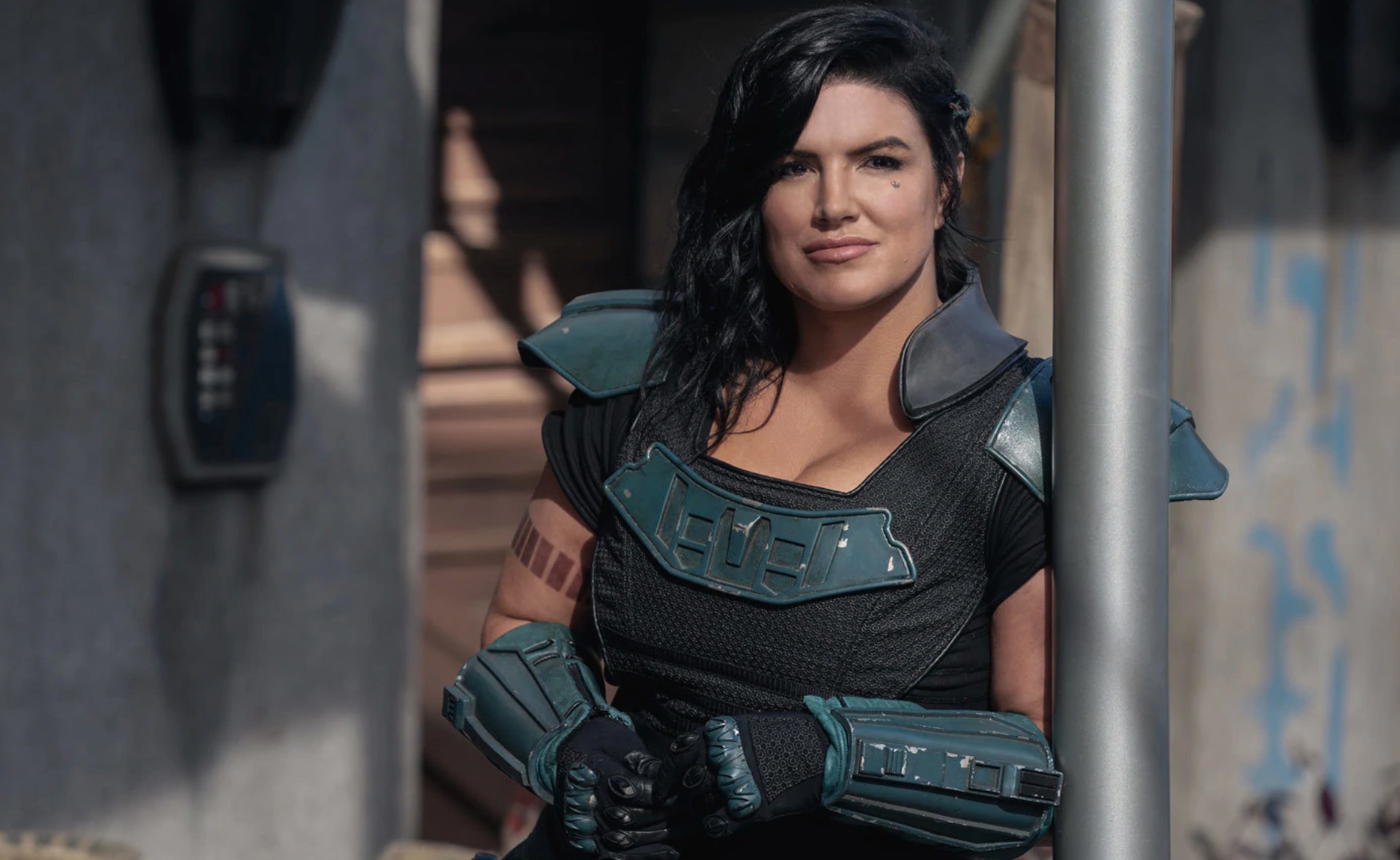 Gina Carano (Cara Dune) says not all of these rumours are true. (Photo: Lucasfilm)