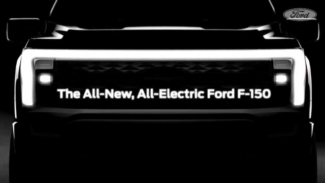 Ford Teases Front End Of The Upcoming 2023 Electric F-150