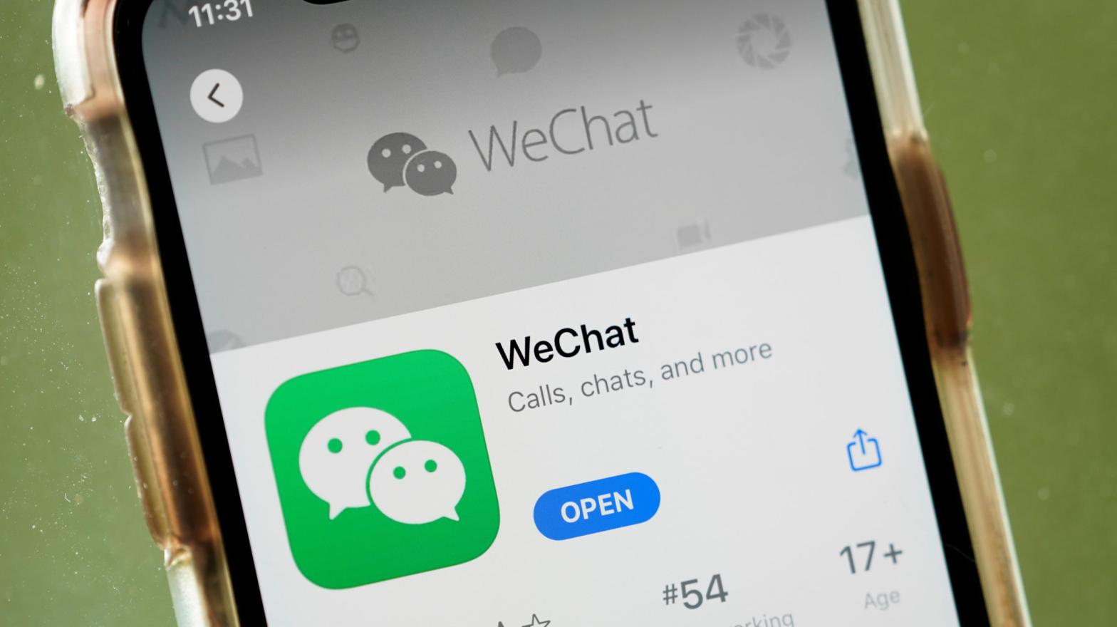 WeChat lives to see another day in the U.S., for now. (Photo: Drew Angerer, Getty Images)