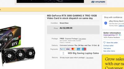 MSY Price Gouged RTX 3080 Cards Online