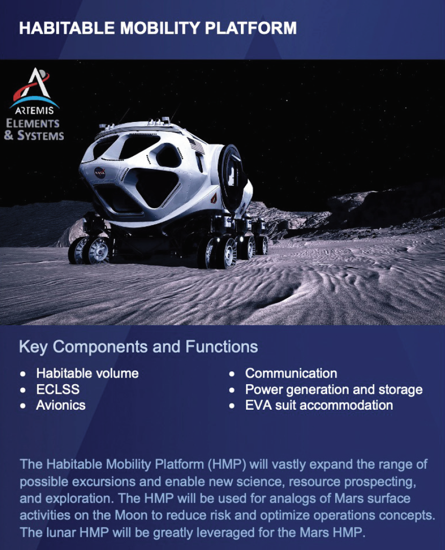 NASA concept for a habitable rover.  (Image: NASA)