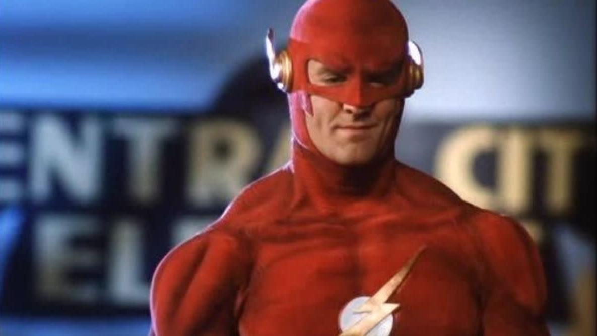 John Wesley Shipp as The Flash. (Image: CBS)