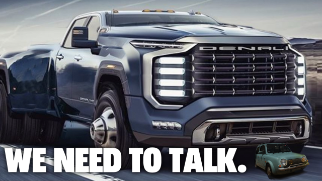 Hey Maybe Someone Go Check And See If GM’s Truck Designers Are OK