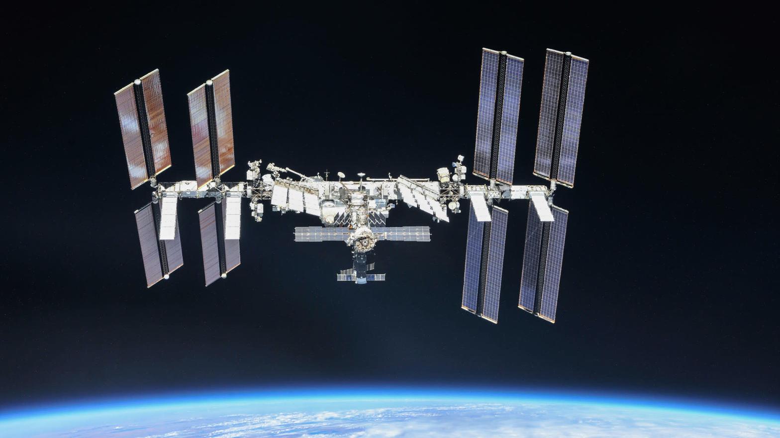 The ISS as it was seen on October 4, 2018. (Image: NASA)