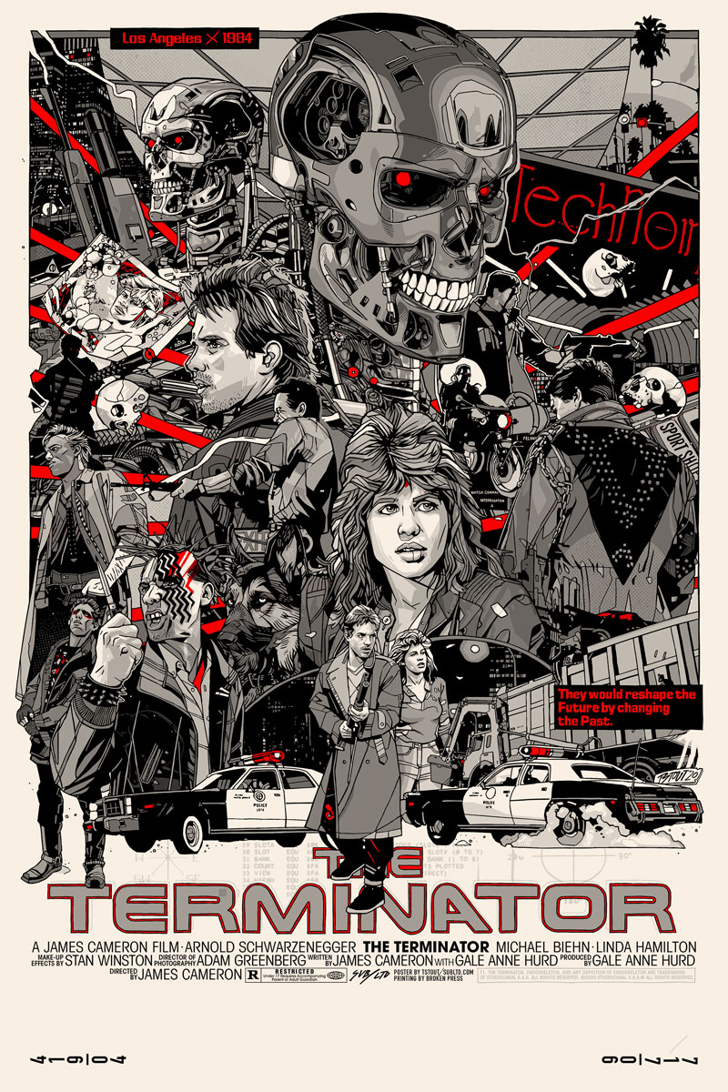 The Terminator by Tyler Stout, variant edition. (Image: Tyler Stout)