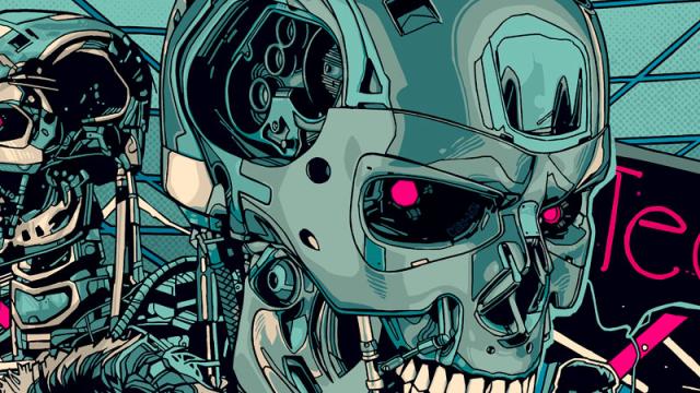 Behold: The Terminator by Poster Artist Tyler Stout
