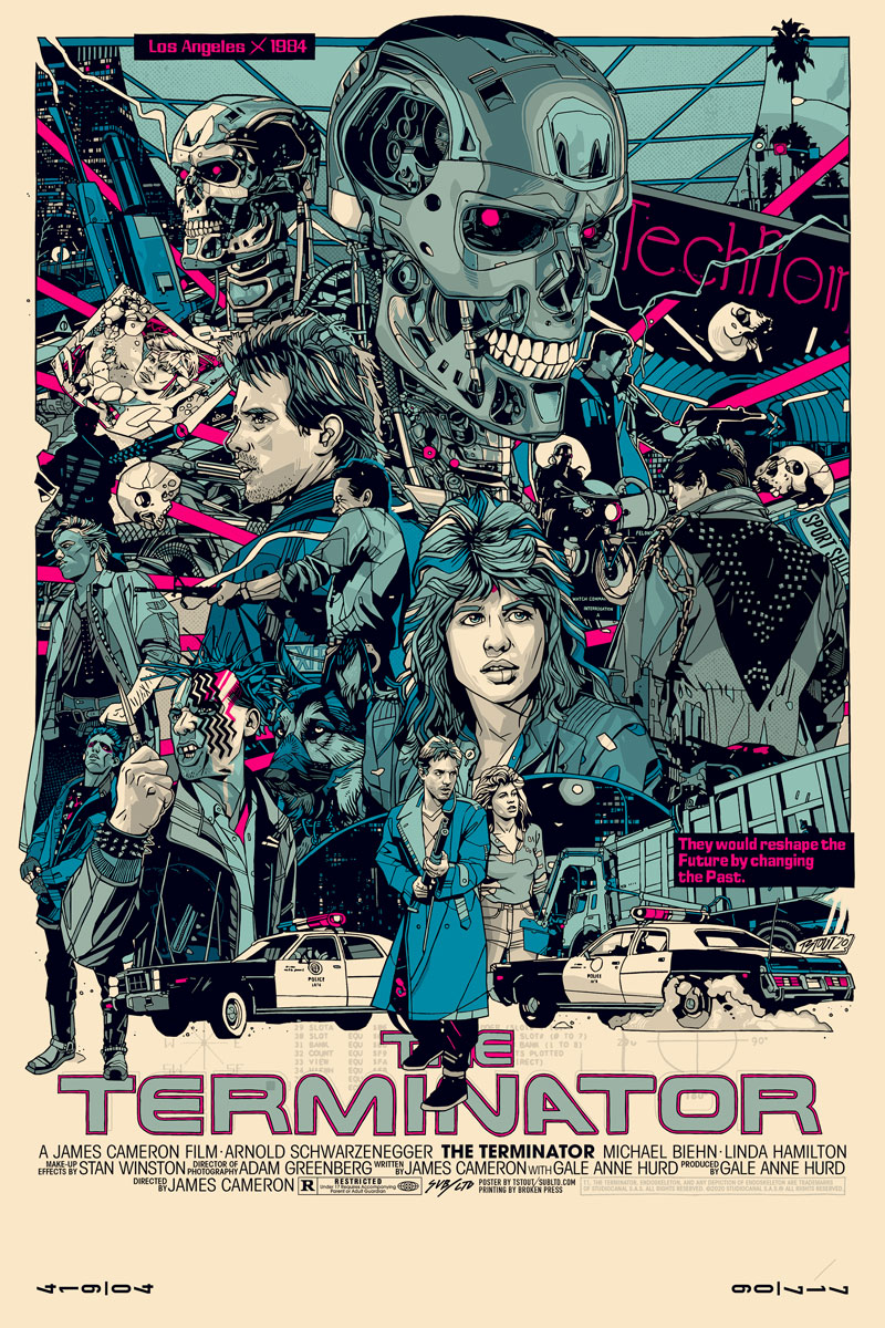 The Terminator by Tyler Stout, regular edition. (Image: Tyler Stout)