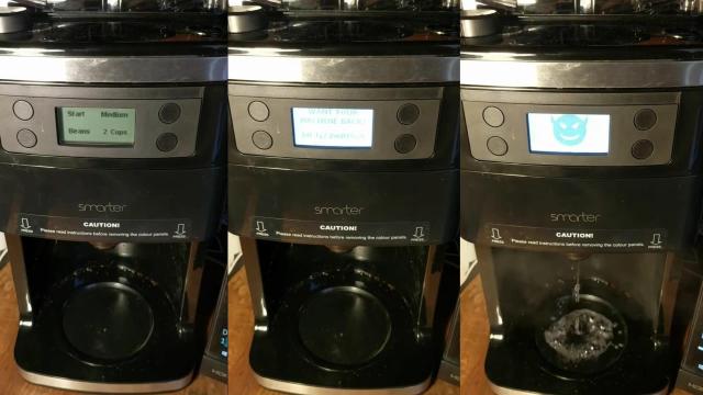 This Hacked Coffee Maker Demands Ransom and Demonstrates a Terrifying Implication About the IoT