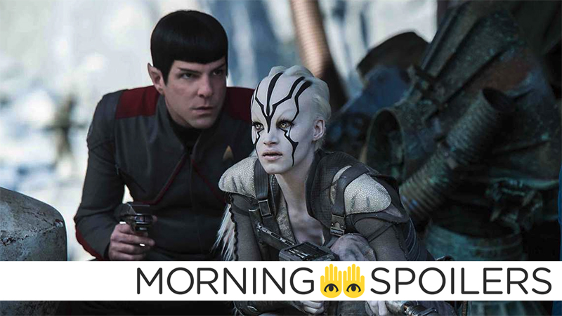Zachary Quinto and Sofia Boutella in Star Trek Beyond. (Photo: Paramount)