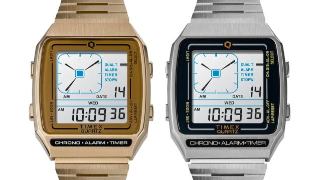 Timex Reissues One of Its First Attempts to Get Analogue Watch Lovers to Switch to Digital