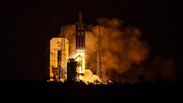 Watch ULA Try to Finally Launch an NRO Spy Satellite on a Delta IV Heavy Rocket Tonight