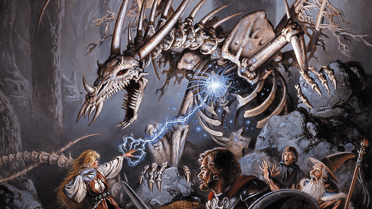 The original cover of Spellfire by Clyde Caldwell (Image: Wizards of the Coast)