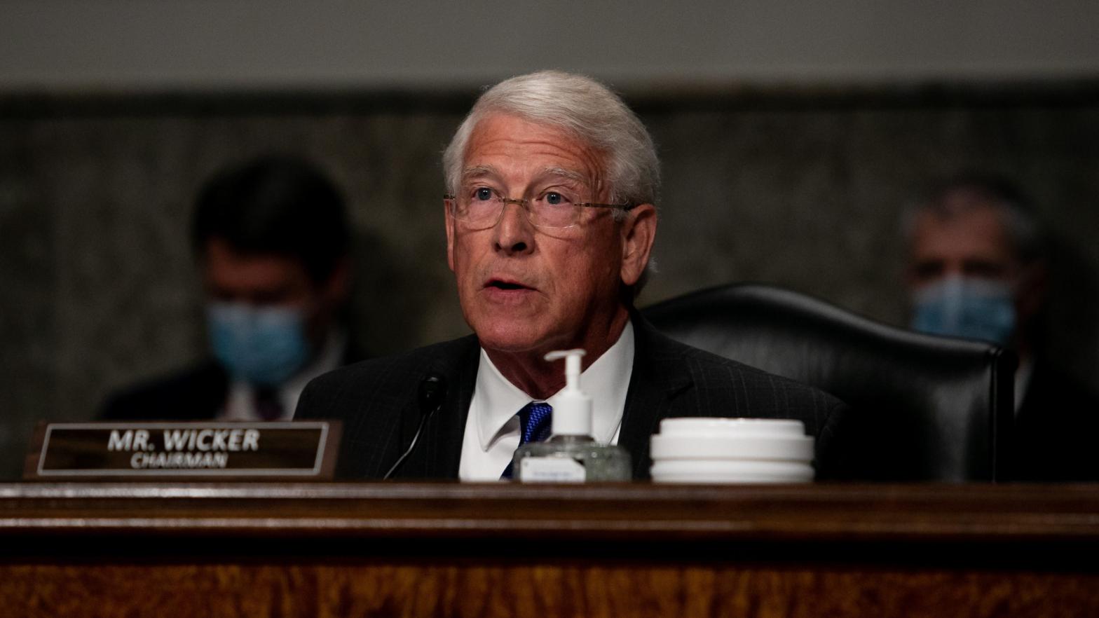 Commerce committee chair Roger Wicker. (Photo: Graeme Jennings/Pool, Getty Images)