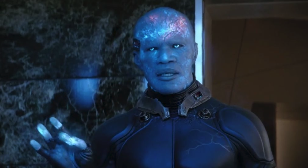Jamie Foxx as Electro in The Amazing Spider-Man 2.  (Image: Sony Pictures)