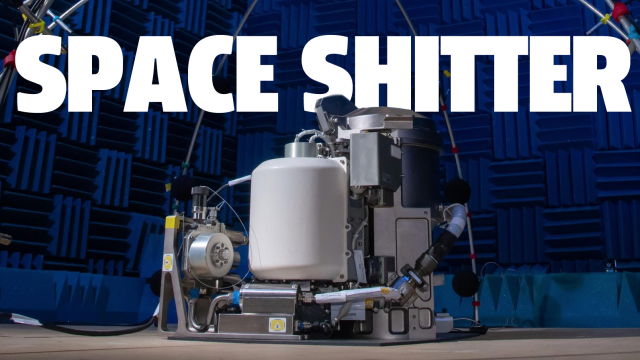 There’s A Bold New Shitter Headed For The International Space Station