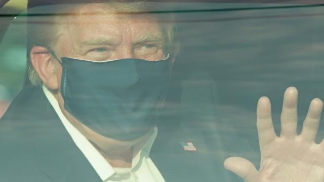 Trump Returning to White House to Possibly Infect Remaining Allies