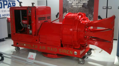 The Loudest Air Raid Siren Ever Built Used Chrysler V8 Engines To Warn Americans Of Impending Nuclear Doom