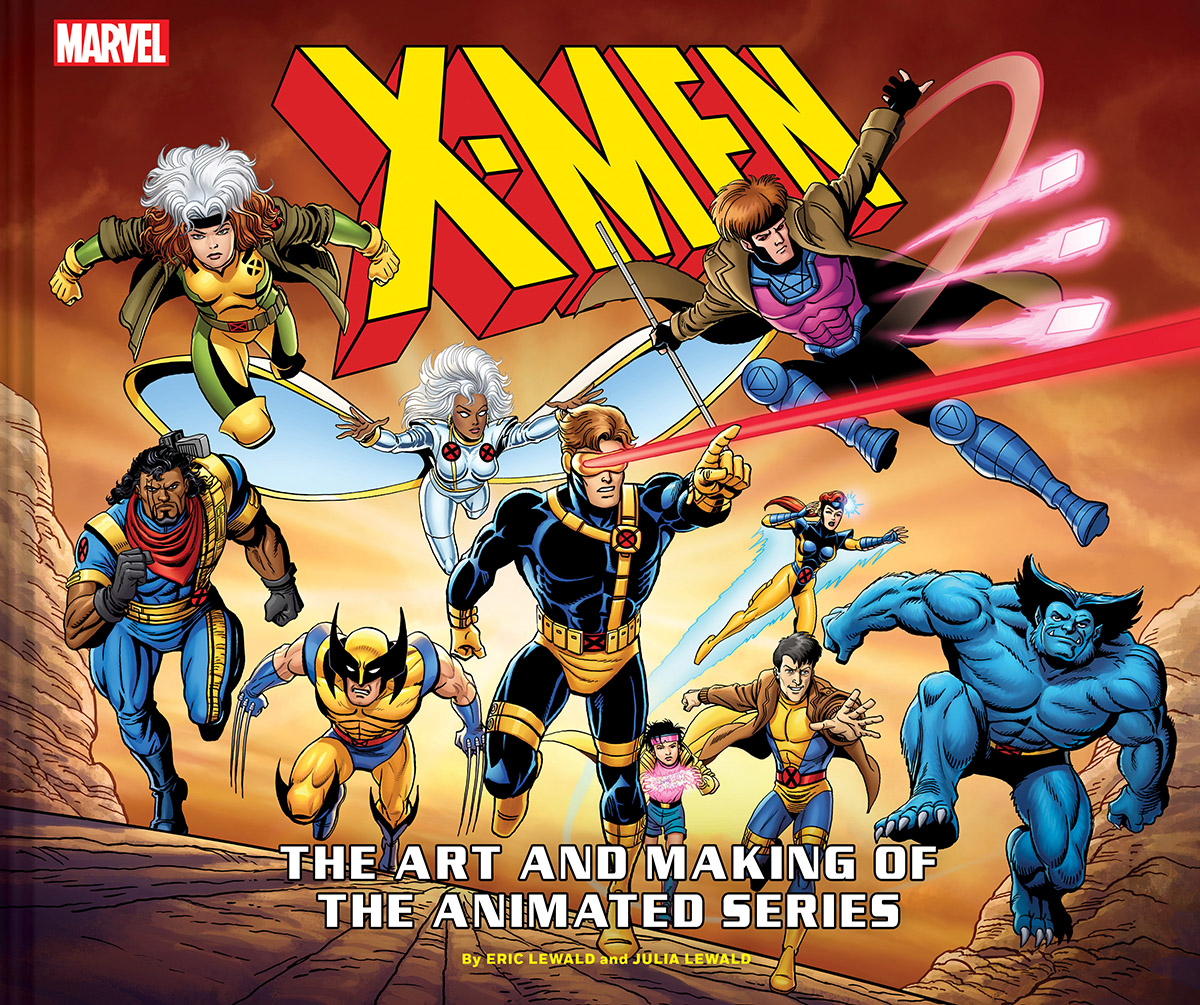 The cover of X-Men: The Art and Making of the Animated Series. (Image: Abrams)