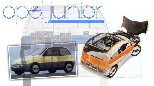 The Opel Junior Was An Amazing Concept Car With An Electric Razor Hidden In Its Clock