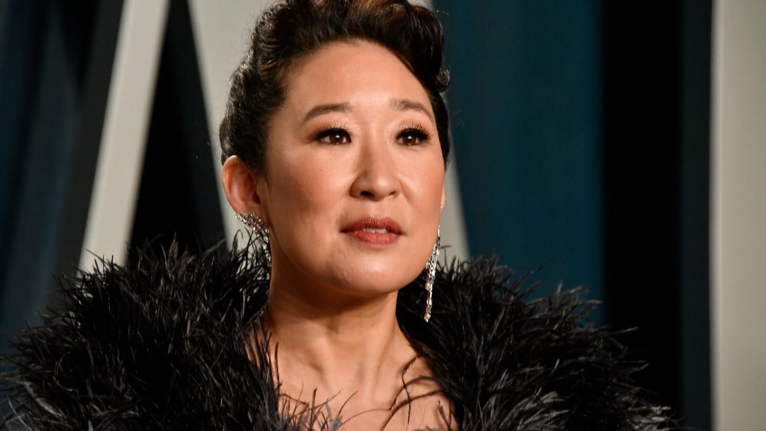 Sandra Oh at the Vanity Fair Oscar Party in February 2020.  (Photo: Frazer Harrison, Getty Images)