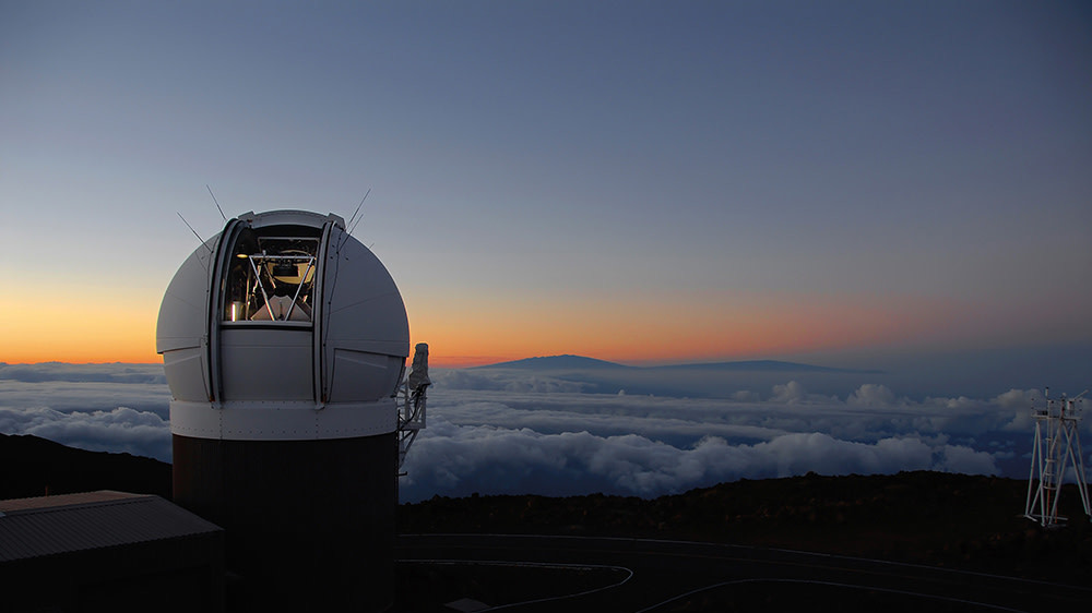 Pan-STARRS telescope in Hawai'i (Image: University of Hawai’i)