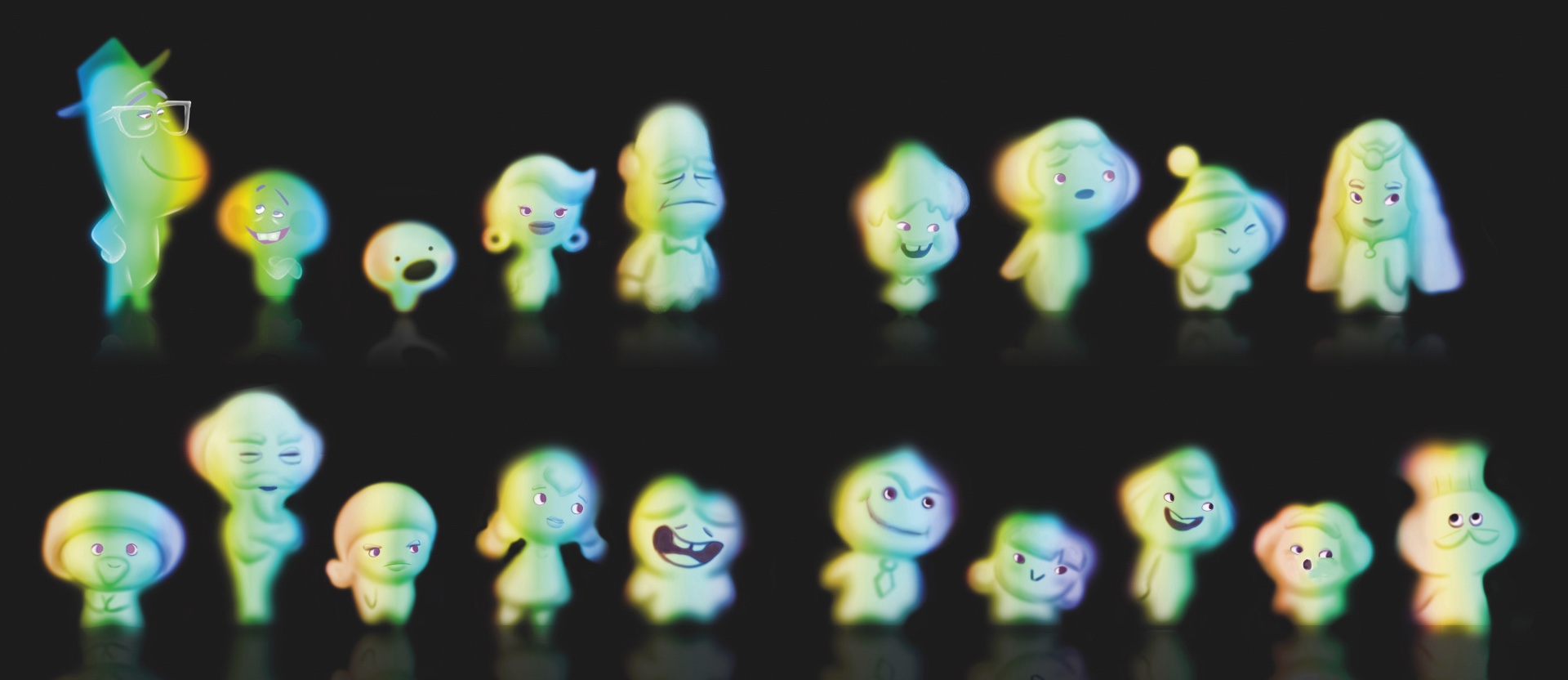 A whole bunch of different Souls. (Image: Disney/Pixar)