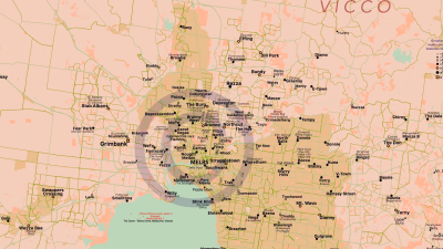 A Redditor Made a Hilarious Map of Victoria Using All Your Nicknames for the Suburbs