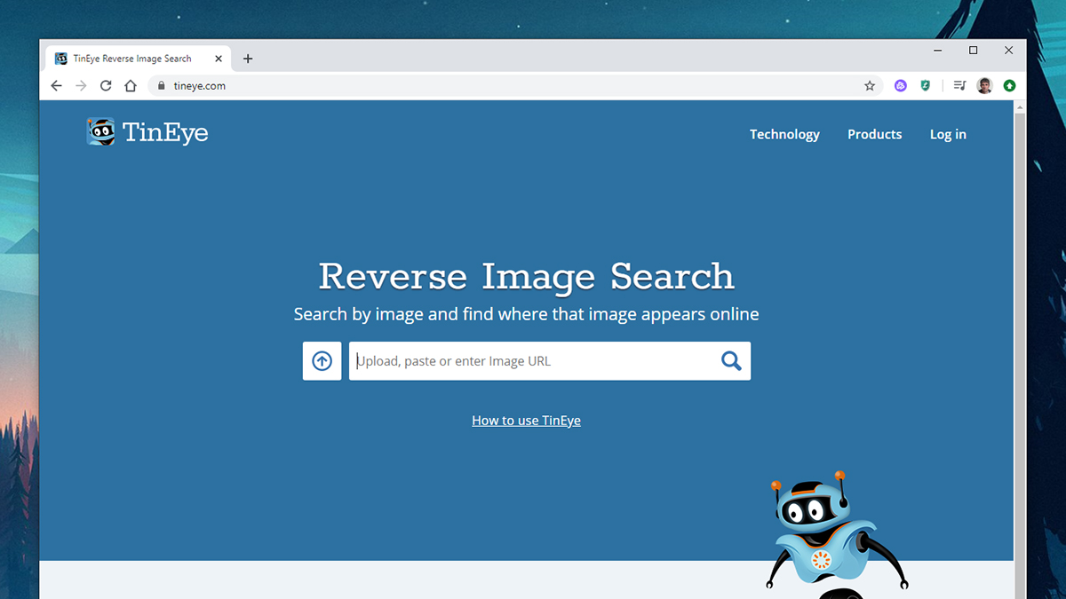 A reverse image search can help you spot a scam. (Screenshot: TinEye)