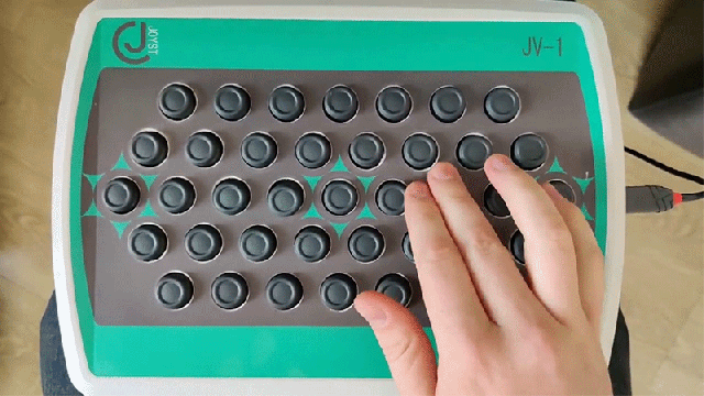 This MIDI Controller Swaps Piano Keys for 39 Swivelling Joysticks