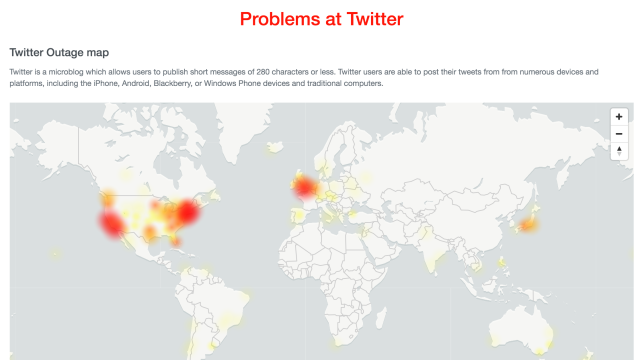 Twitter Is Down For Everyone So You’ll Just Have To Save Your Bad Takes [Updated]