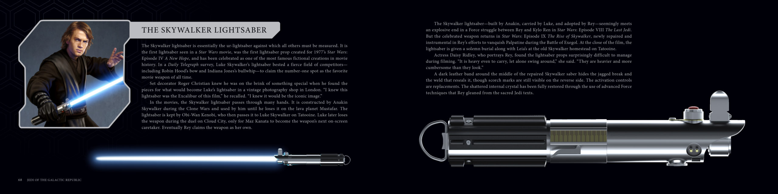 The saber of sabers.  (Image: Insight Editions/Lucasfilm)