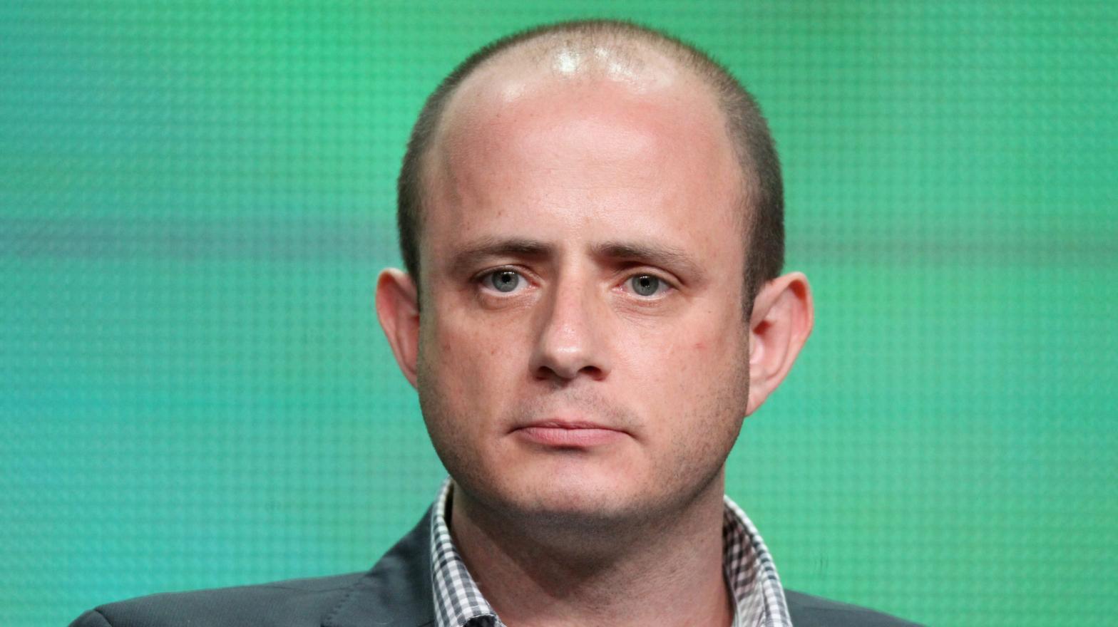 Eric Kripke speaking on a panel about Revolution. (Photo: Frederick M. Brown/Getty, Getty Images)