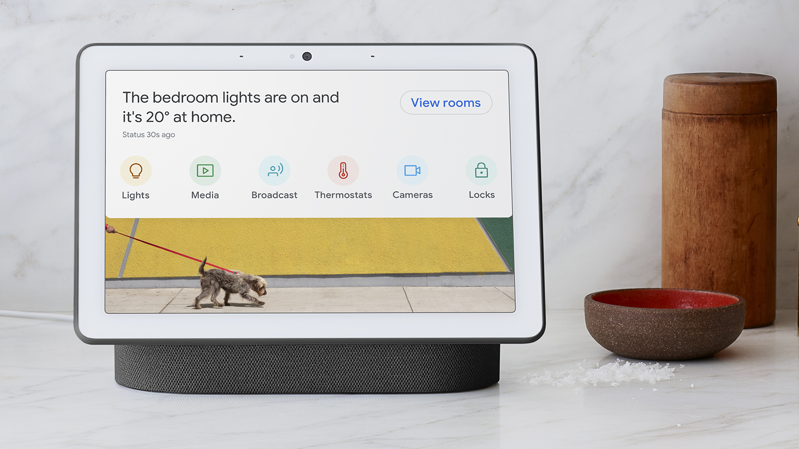 Several Google devices, including the Nest Hub Max, support Thread. (Image: Google)