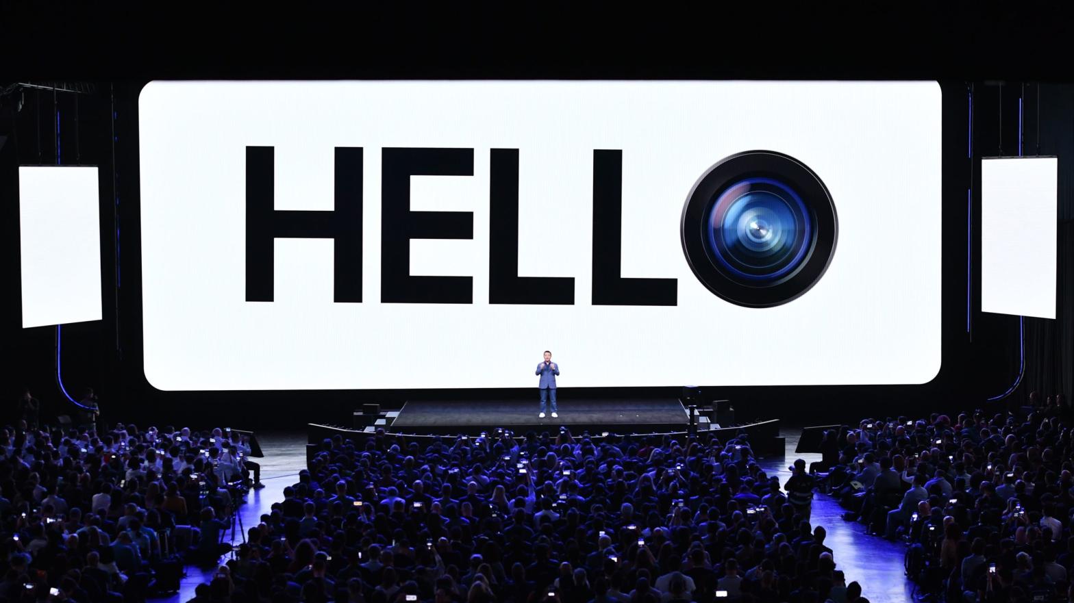 TM Roh, President and Head of Mobile Communications Business, speaks during the Samsung Galaxy Unpacked 2020 event in San Francisco, California on February 11, 2020. (Photo: Josh Edelson / AFP, Getty Images)