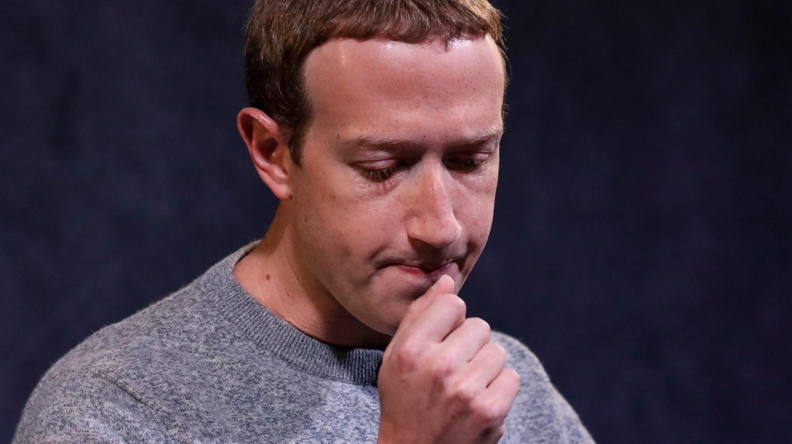 Mark Zuckerberg whose Facebook product is going to ban news if the news code goes through