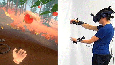 These Wrist-Worn Hammers Swing Into Your Hands So You Feel Virtual Objects
