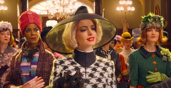 Anne Hathaway as the Grand High Witch. (Screenshot: HBO Max)