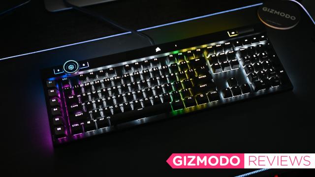 Corsair’s Pricey K100 RGB Looks and Feels Like Lightning in a Bottle