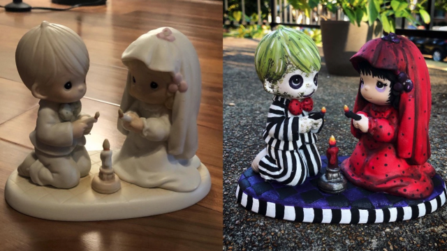This Artist Turns ‘Precious Moments’ Into Halloween Horrors