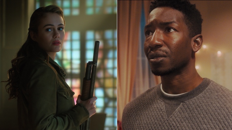 Dina Shihabi (Altered Carbon) and Mamoudou Athie (Black Box) will star in a new Netflix horror show. (Photo: Netflix/Amazon)